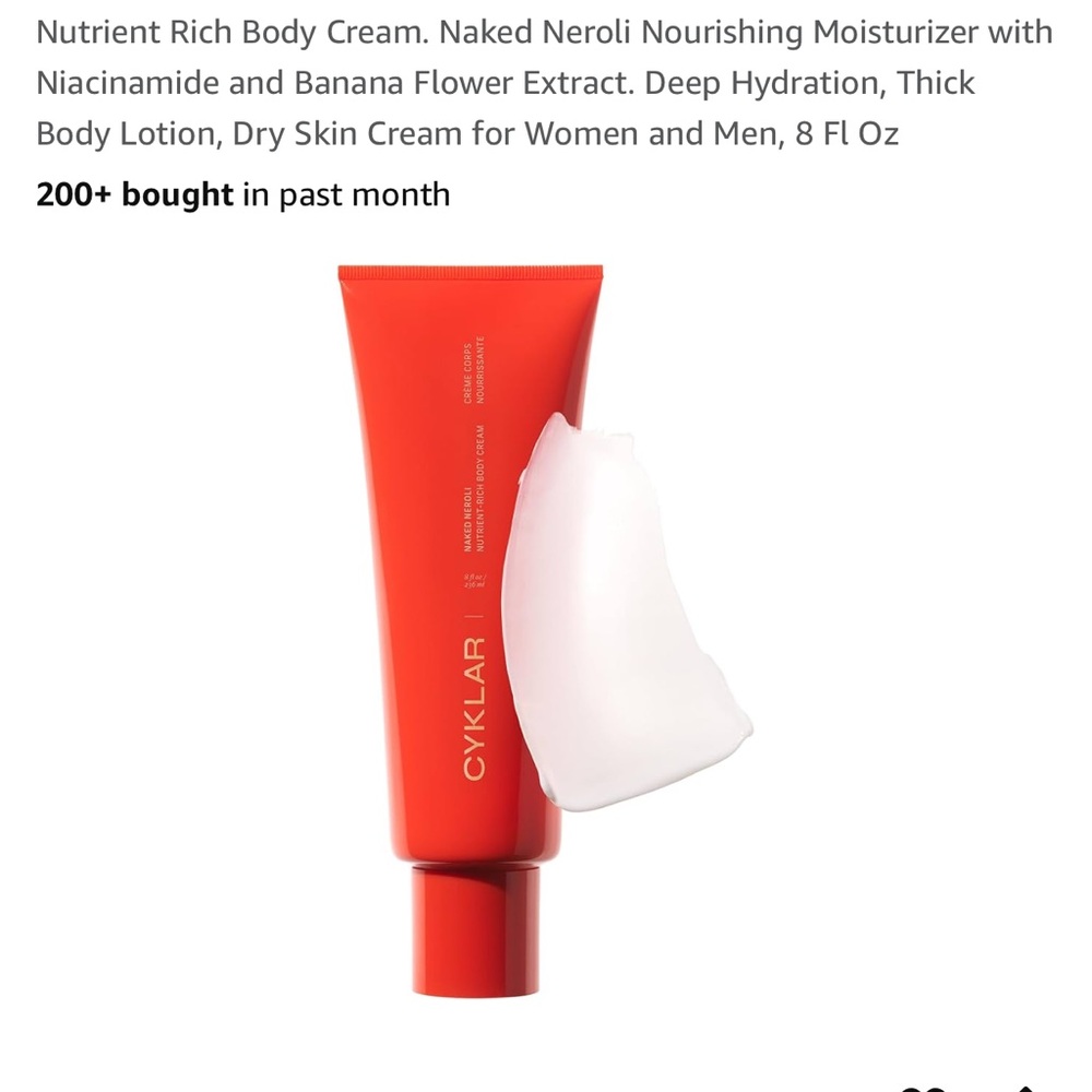 Cyklar Body Cream Naked Neroli